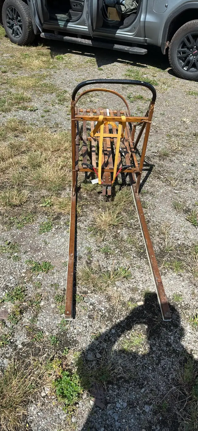 slider dog sled wood kicksled 21” width and 100” long in Water Sports in Moncton - Image 5