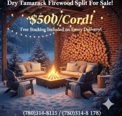 Tamarack Firewood, View more