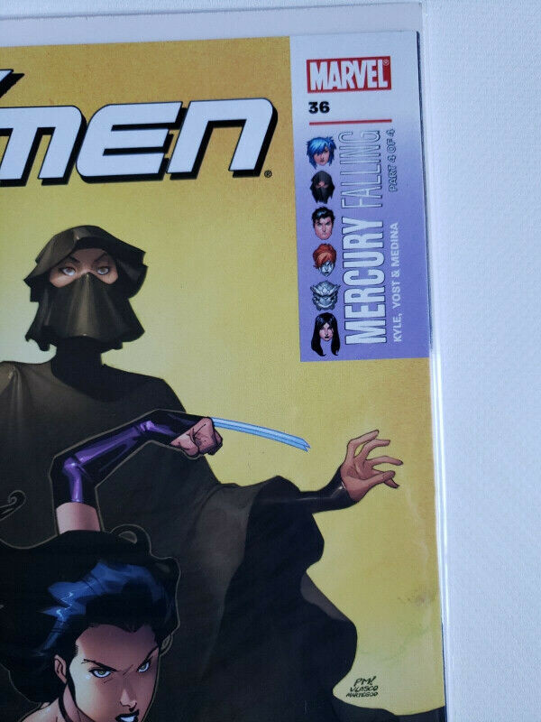 New X-Men Marvel Comic Issue #36 Mercury Falling Part 4 of 4 VF dans Bandes dessinées  à Longueuil/Rive Sud - Image 2