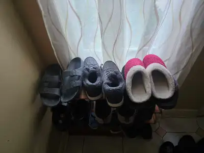 Wooden Shoe Rack + hat/coat hanger , View more