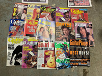 15 ROCK MAGAZINES - Guitar World &  Guitar Player