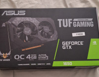 GeForce GTX 1650 TUF Gaming 4 GB OC
