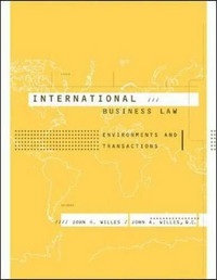 International Business Law Willes 9780072822519