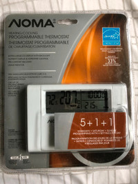 NOMA Heating/Cooling Programmable Thermostat