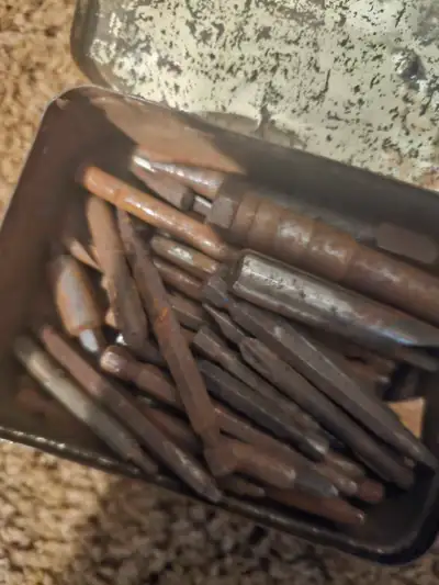 Drill Bits and Metal Punch Set, View more