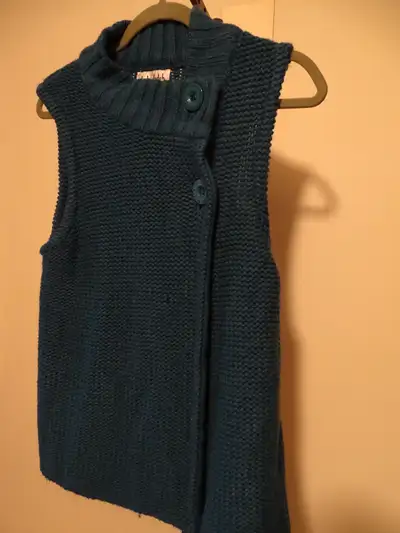 Lovely and oh so warm open winter vest, View more