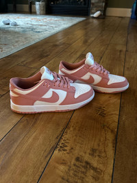 Nike Dunks ashy pink size 7