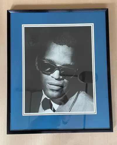 Ray Charles Legend Art Matted and Framed, View more