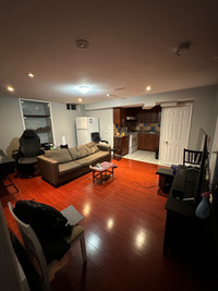 1 bedroom basement for rent 