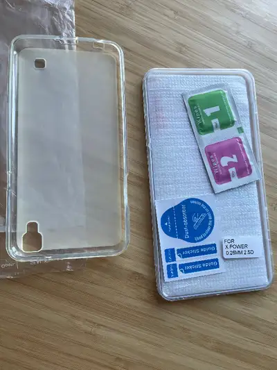 LG X Power (Case + screen protector), View more