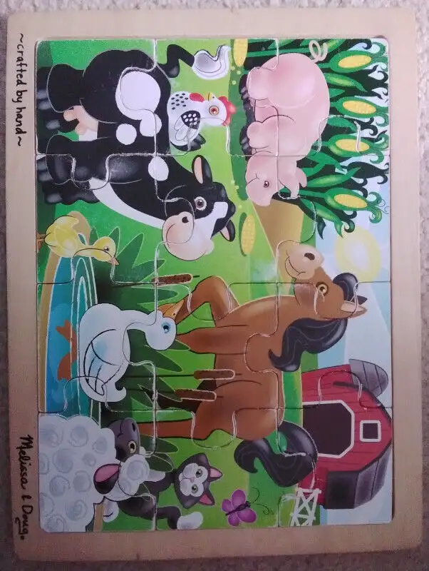 Wood Puzzles for Kids (8 to choose from) in Toys & Games in Oshawa / Durham Region - Image 5