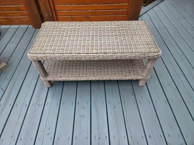 Outdoor /indoor Wicker Coffee Table , View more