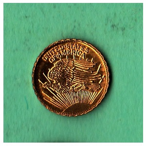 ST GAUDENS EAGLE MINIATURE COIN in Arts & Collectibles in Owen Sound - Image 4