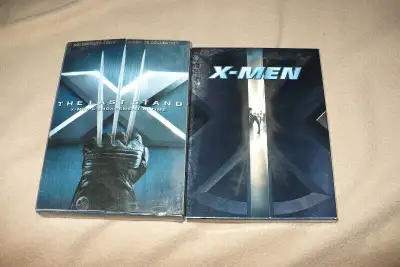 x-men dvd's-read ad, View more