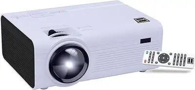 RCA 150" HOME THEATER PROJECTOR, 2 HDMI, 1080P COMPATIBLE, View more