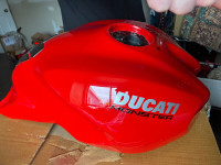 Ducati 1200s Monster fuel tank Red oem 58612501EB Cell Petrol