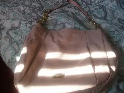 Michael Kors Soft pink leather purse, View more
