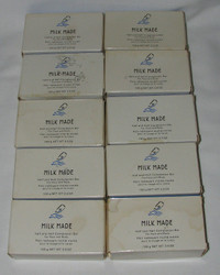Vntg RARE 1999 Avon Milk Made Complexion Bar Soap Face&Body 10PC