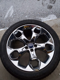 19" alloy rims with summer tires