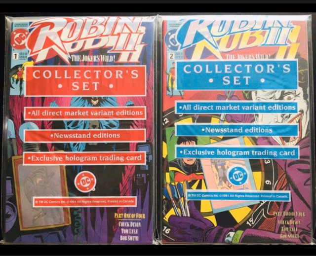 Robin II The Joker’s Wild Collector’s Set 1991 #1,2,3,4 in Comics & Graphic Novels in Brantford - Image 2