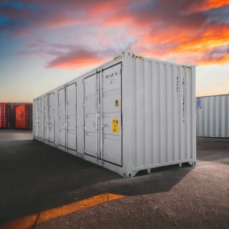 Conteneur industriel de 40 pieds à grande ouverture de valeur Autre