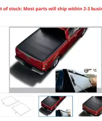 Hard Folding Tonneau Cover For 5.5-Ft Bed - Ford 