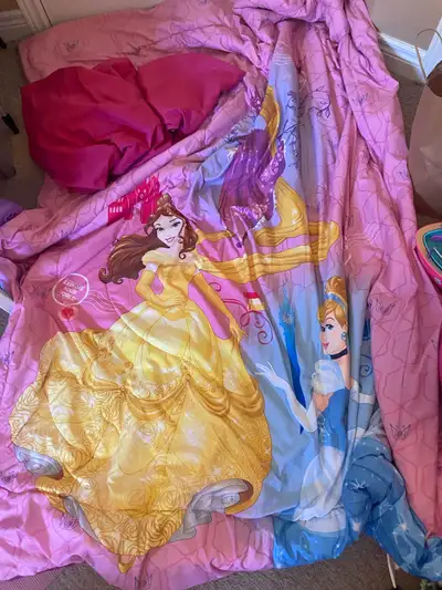 Disney Princesses Comforter, Mattress Cover, Pillow Case (Twin), View more