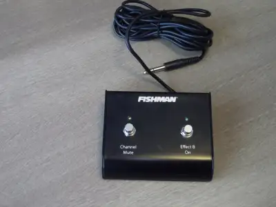 This dual foot switch is designed for the sound effects on Fishman Loudbox Amps and is in new condit...