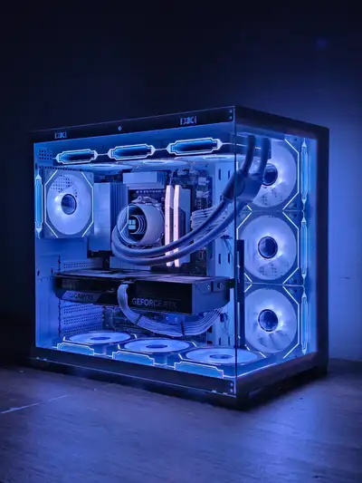 RTX 5080 Gaming PC┃Ryzen 7 9800X3D┃2TB NVMe┃32GB 6000MHZ CL30, View more