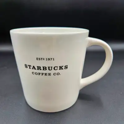 Starbucks New Bone China Est 1971 Starbucks Coffee Co Mug Cup 16oz 2010 Read. You Have Great Taste!...