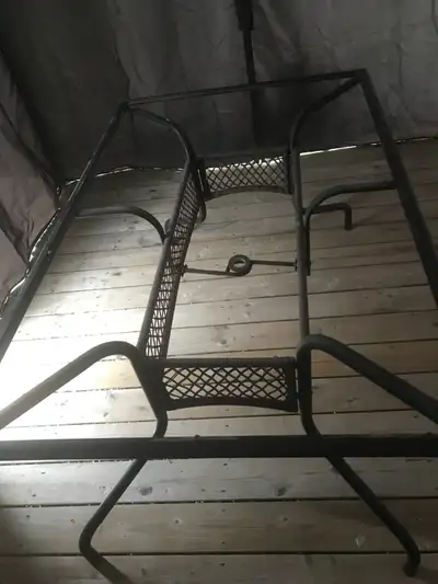 gratuit table de patio sans vitre en métal, View more