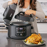 Sale on Ninja Foodi Pressure cooker with Air fryer - 6.5 qt