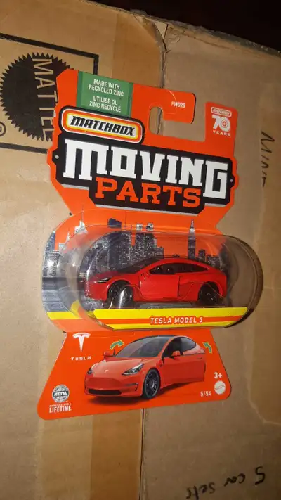Tesla Model 3 Matchbox Moving Parts (2023), View more