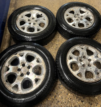 235/65r17 Michelin Winter tires + rims for Honda/Acura