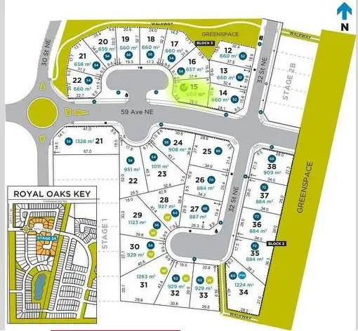 Empty Lot For Sale in Leduc County in Royal Oaks...