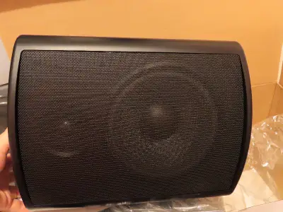 Angstrom AVIO 805 black 8" pair outdoor speakers NIB, View more