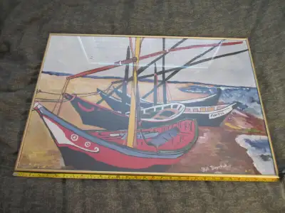 Painting by Bill Boychuk, 1990  30 inches wide by 20 inches tall, View more