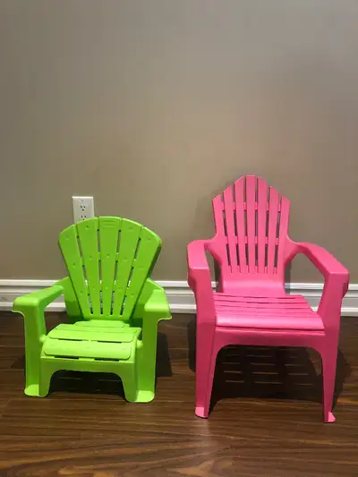 Kids’ plastic outdoor Muskoka chairs, View more