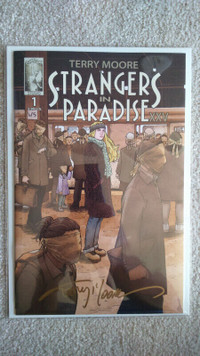 Strangers in Paradise #1 - Signed by Terry Moore