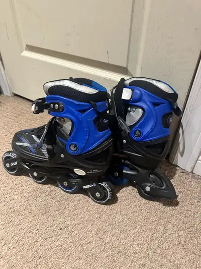 roller blades  boys adjustable size 5-9, View more
