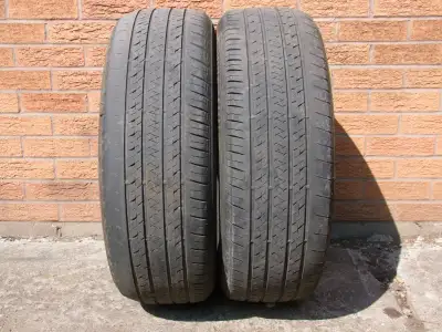 2-235/60R18 BRIDGESTONE ECOPIA ALL SEASON TIRES These are top of the line, made in USA Bridgestones,...