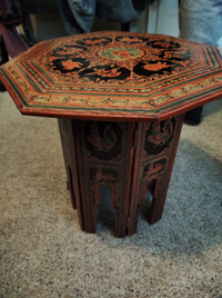 Antique hand made small table.