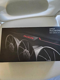 AMD RX 6800 XT graphics card reference model