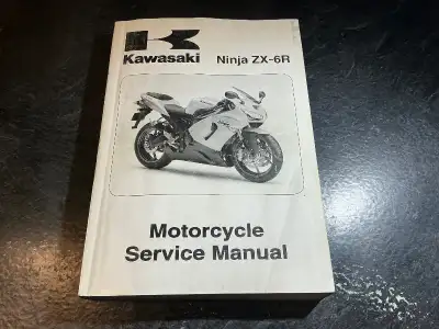 2005 Kawasaki Ninja ZX-6R Motorcycle Service Manual ZX636-C1, View more