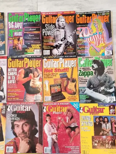 Guitar Player Magazine Back Issues 80's 90's, View more