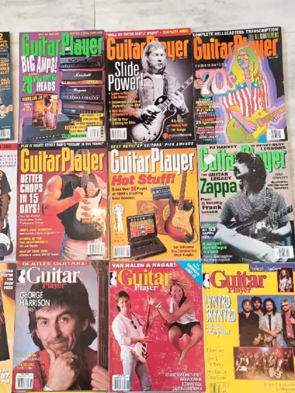 Guitar Player Magazine Back Issues 80's 90's in Guitars in Edmonton - Image 2