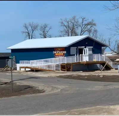 1200 sq ft building on 50 x 150 lot located at Delta Beach, Manitoba. Currently a Convenience store...