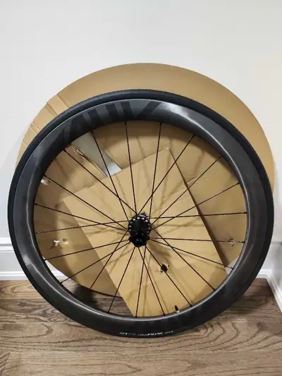 Brand New Carbon Wheels with Continental Ultrasport Tires, View more