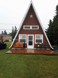 A -frame cottage for rent