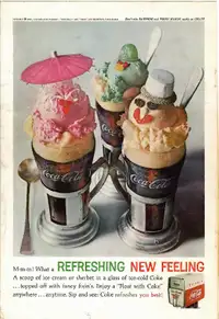 Vintage 1962 Coca-Cola advertisement
